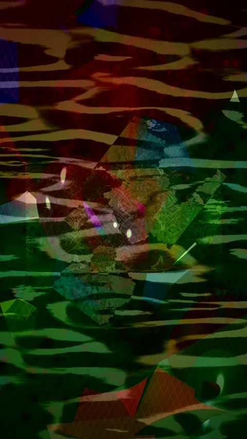 Abstract Dynamic Geometric Motion Stockbeeldmateriaal 341609136