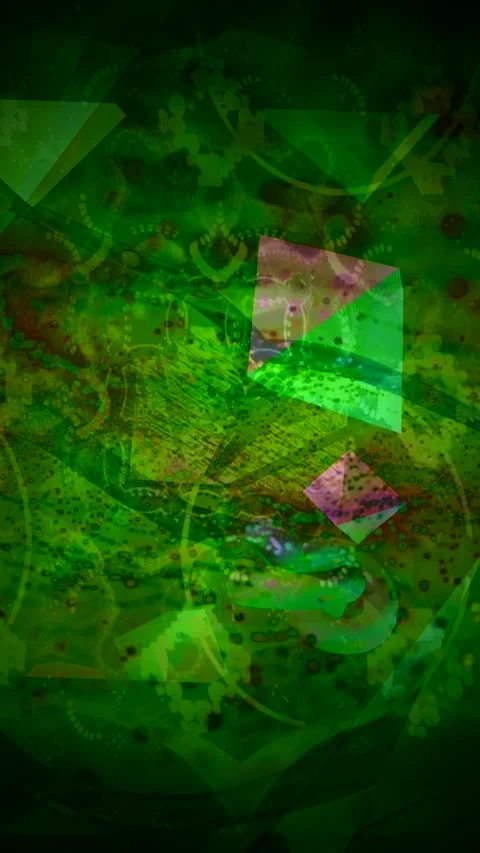 Abstract Dynamic Geometric Motion Vidéo 341614037