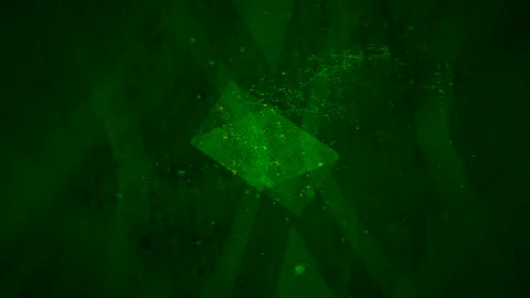 Abstract Dynamic Geometric Motion 库存影片 341617279