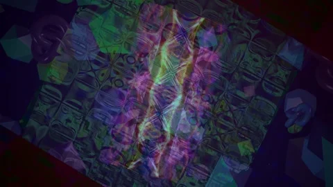 Abstract Dynamic Geometric Motion Видео 341617335