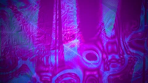 Abstract Dynamic Geometric Motion Vídeo Stock 341619197
