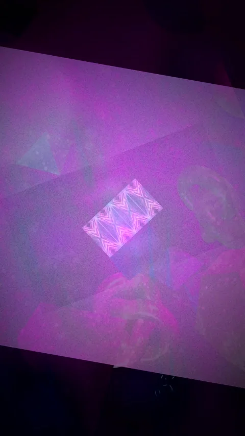 Abstract Dynamic Geometric Motion Vídeo Stock 341620891