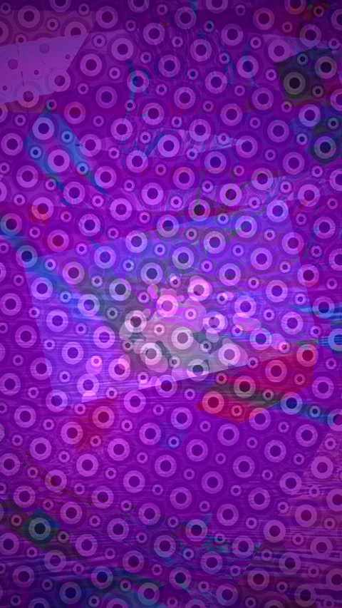 Abstract Dynamic Geometric Motion 库存影片 341621276