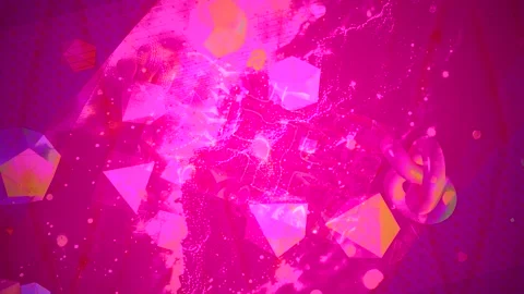 Abstract Dynamic Geometric Motion Vidéo 341623499