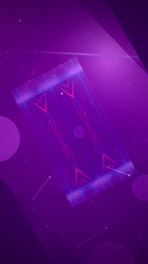 Abstract Dynamic Geometric Motion 库存影片 341624613