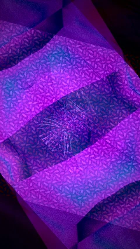 Abstract Dynamic Geometric Motion Stock Footage 341625674
