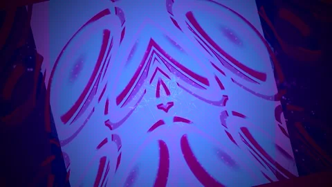 Abstract Dynamic Geometric Motion 動画素材 341630406