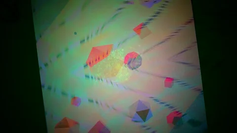 Abstract Dynamic Geometric Motion Vidéo 341635014