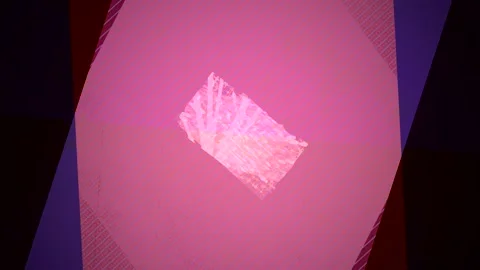 Abstract Dynamic Geometric Motion Vídeo Stock 341635248