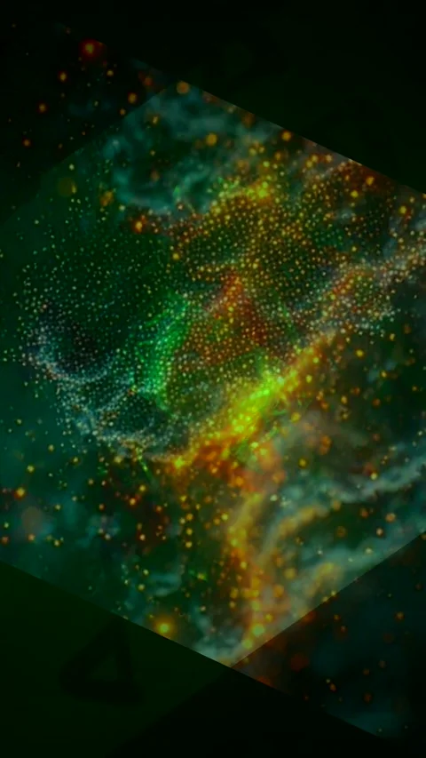 Abstract Dynamic Geometric Motion Stock Footage 341635695
