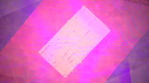 Abstract Dynamic Geometric Motion Vídeo Stock 341636592