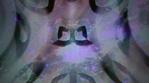 Abstract Dynamic Geometric Motion Видео 341637315