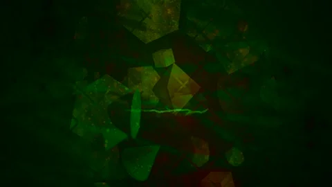 Abstract Dynamic Geometric Motion Stock Footage 341638359