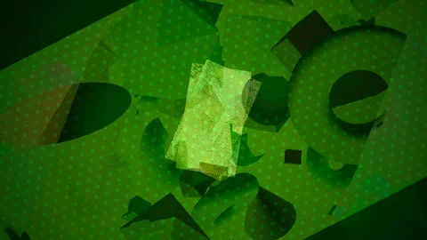 Abstract Dynamic Geometric Motion Vídeos de archivo 341638755