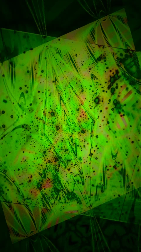 Abstract Dynamic Geometric Motion 库存影片 341639598
