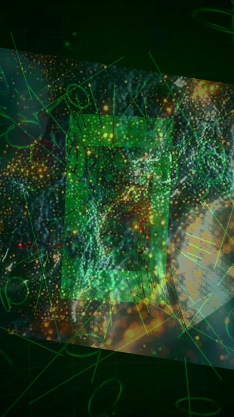 Abstract Dynamic Geometric Motion Видео 341640300