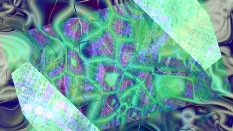 Abstract Dynamic Geometric Motion Vidéo 341979014