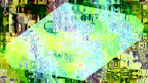 Abstract Dynamic Geometric Motion 库存影片 341985506