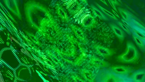 Abstract Dynamic Geometric Motion 库存影片 341990642
