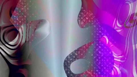 Abstract Dynamic Geometric Motion 库存影片 341992508