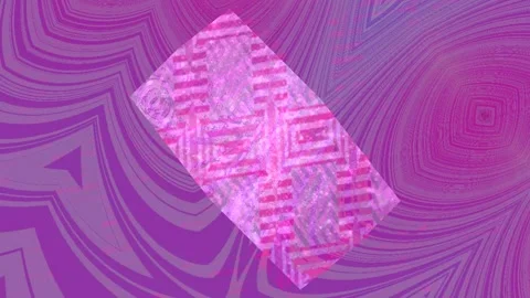 Abstract Dynamic Geometric Motion 库存影片 341993730
