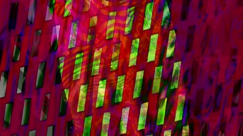 Abstract Dynamic Geometric Motion Stockbeeldmateriaal 341999182