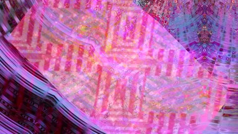 Abstract Dynamic Geometric Motion Stock Footage 342012533