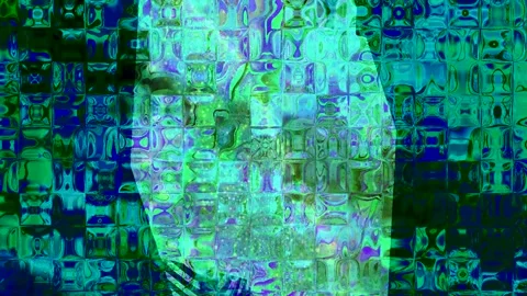 Abstract Dynamic Geometric Motion 库存影片 342027463