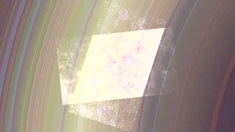 Abstract Dynamic Geometric Motion Stockbeeldmateriaal 342029375
