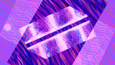 Abstract Dynamic Geometric Motion Stockbeeldmateriaal 342030046