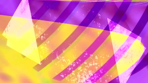Abstract Dynamic Geometric Motion 库存影片 342031560
