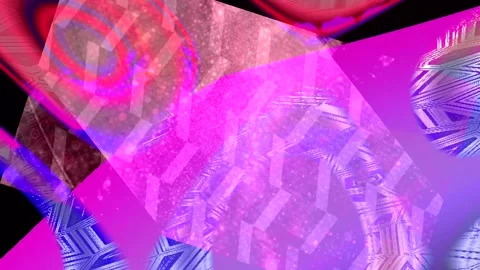 Abstract Dynamic Geometric Motion Stockbeeldmateriaal 342033607