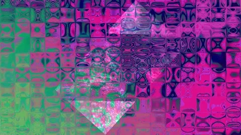 Abstract Dynamic Geometric Motion 库存影片 342043313