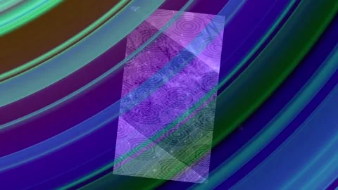 Abstract Dynamic Geometric Motion 库存影片 342046688