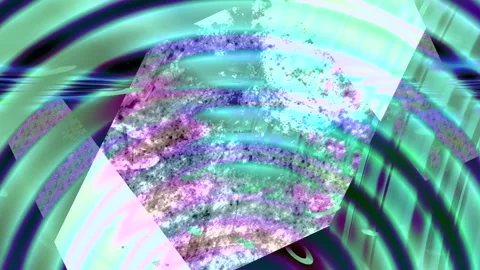 Abstract Dynamic Geometric Motion Vidéo 342048621