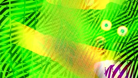 Abstract Dynamic Geometric Motion 库存影片 342050580