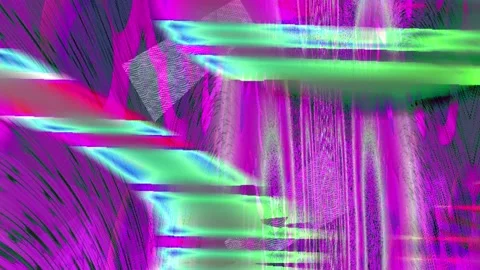 Abstract Dynamic Geometric Motion 库存影片 342072344