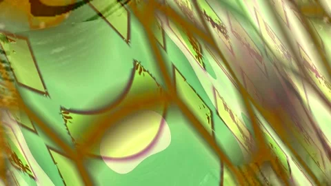 Abstract Dynamic Geometric Motion 库存影片 342077120