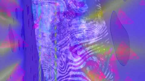 Abstract Dynamic Geometric Motion Stockbeeldmateriaal 342077850
