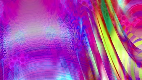 Abstract Dynamic Geometric Motion 库存影片 342078267