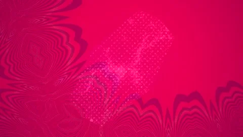 Abstract Dynamic Geometric Motion Vídeo Stock 342088711