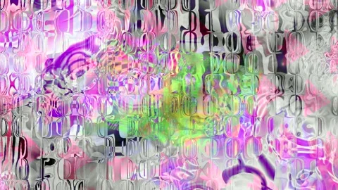 Abstract Dynamic Geometric Motion 库存影片 342100763