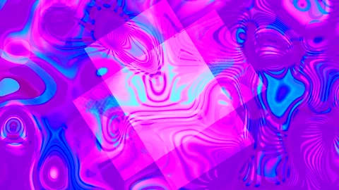 Abstract Dynamic Geometric Motion 库存影片 342104994