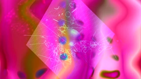 Abstract Dynamic Geometric Motion Stock Footage 342150175