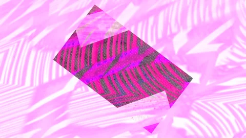 Abstract Dynamic Geometric Motion 库存影片 342151808