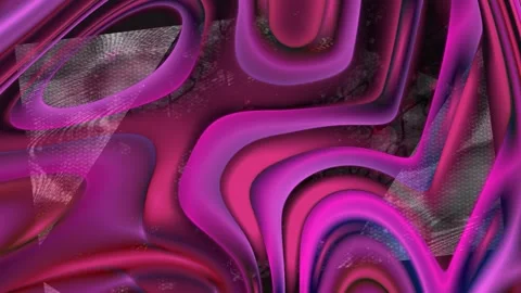 Abstract Dynamic Geometric Motion Vidéo 342153404