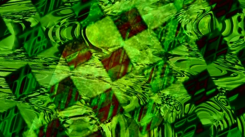 Abstract Dynamic Geometric Motion Stockbeeldmateriaal 342155685