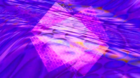 Abstract Dynamic Geometric Motion 库存影片 342155905