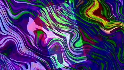 Abstract Dynamic Geometric Motion Vídeo Stock 342160819