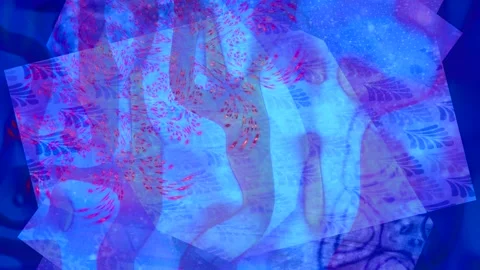 Abstract Dynamic Geometric Motion Stock Footage 342163508